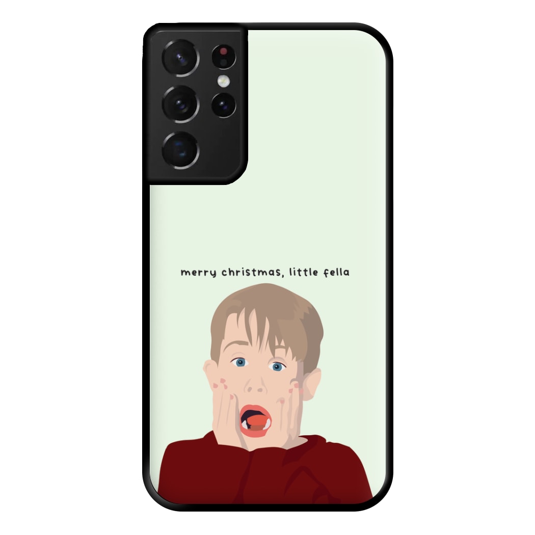 Little Fella Home Alone - Christmas Phone Case for Galaxy S21 Ultra