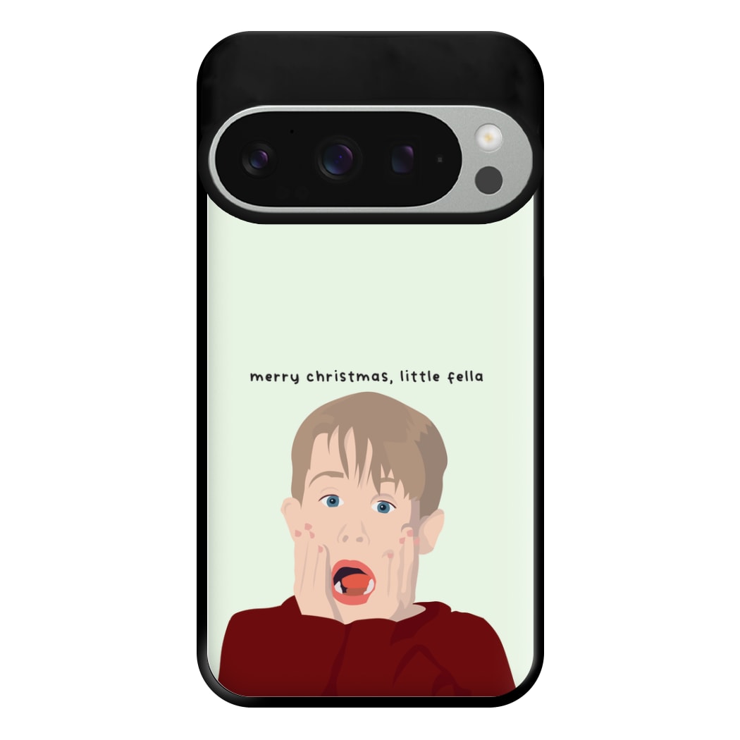 Little Fella Home Alone - Christmas Phone Case for Google Pixel 9 Pro XL