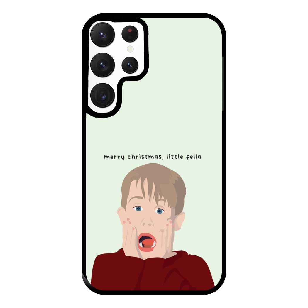 Little Fella Home Alone - Christmas Phone Case for Galaxy S22 Ultra