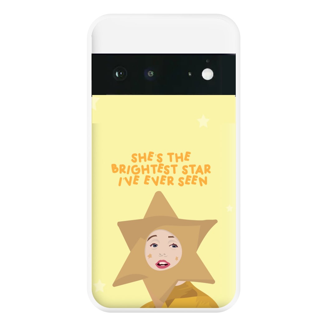 She's The Brightest Star I've Ever Seen - Christmas Phone Case for Google Pixel 6a