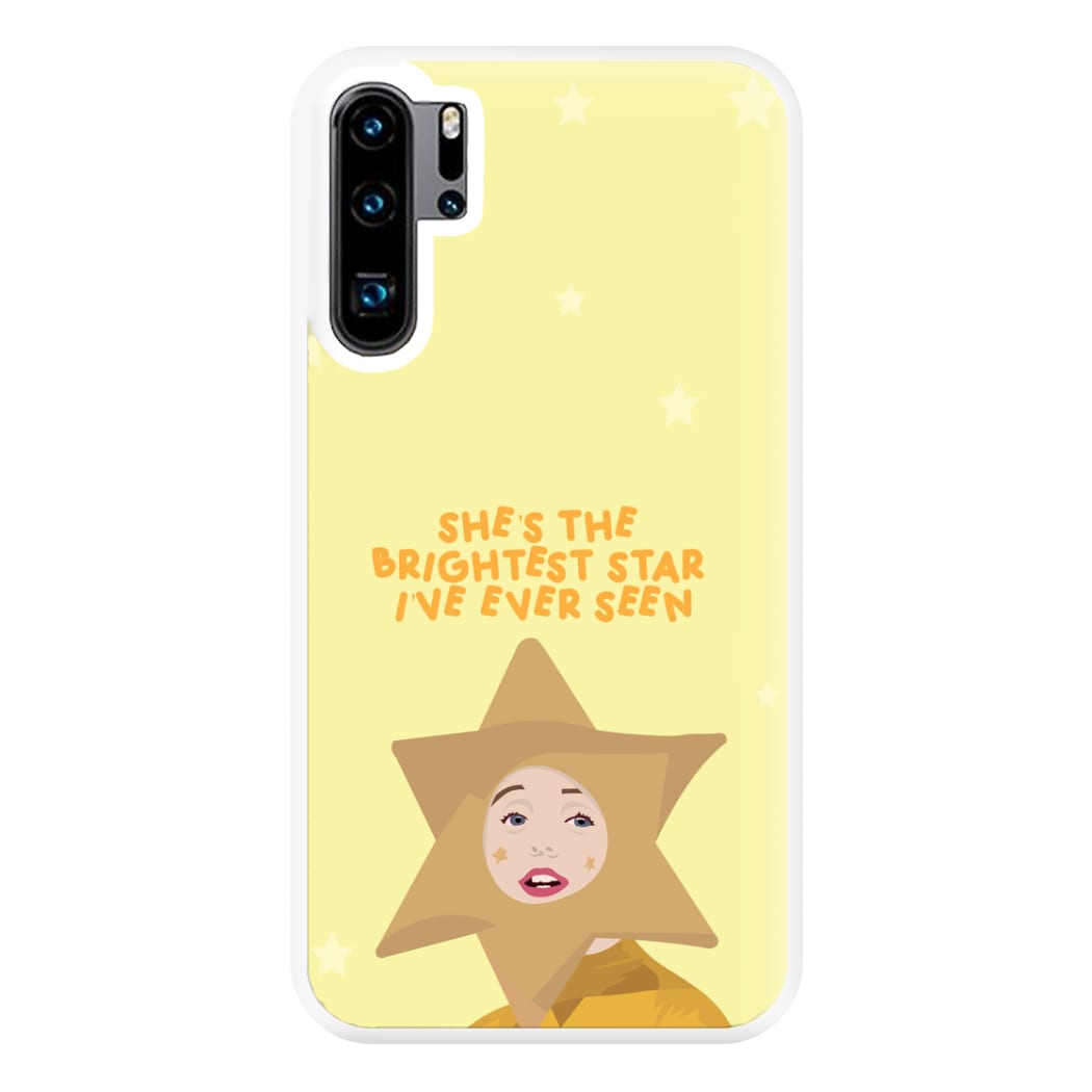 She's The Brightest Star I've Ever Seen - Christmas Phone Case for Huawei P30 Pro