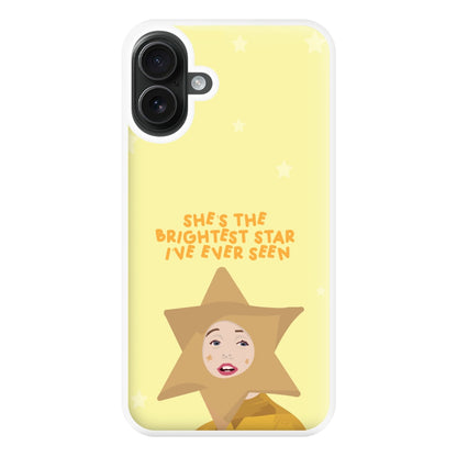 She's The Brightest Star I've Ever Seen - Christmas Phone Case for iPhone 16 Plus