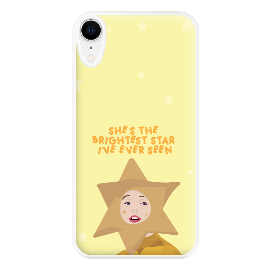 She's The Brightest Star I've Ever Seen - Christmas Phone Case for iPhone XR