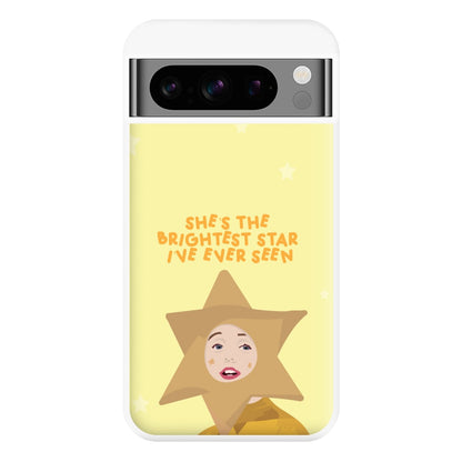 She's The Brightest Star I've Ever Seen - Christmas Phone Case for Google Pixel 8 Pro