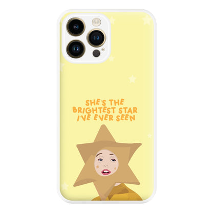 She's The Brightest Star I've Ever Seen - Christmas Phone Case for iPhone 14 Pro Max