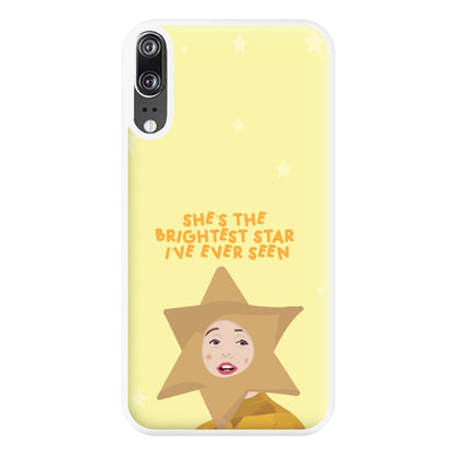 She's The Brightest Star I've Ever Seen - Christmas Phone Case for Huawei P20