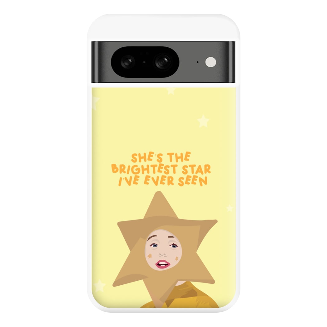 She's The Brightest Star I've Ever Seen - Christmas Phone Case for Google Pixel 8