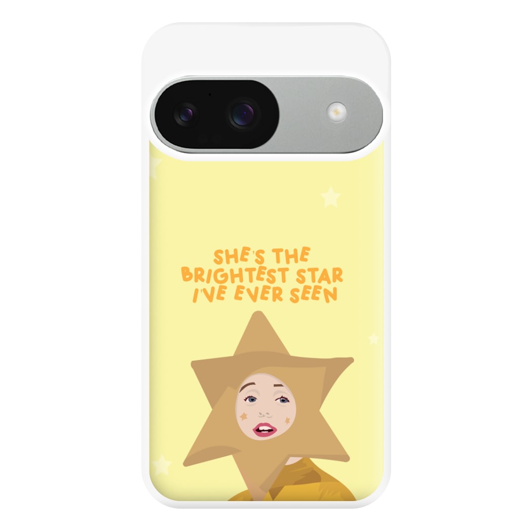 She's The Brightest Star I've Ever Seen - Christmas Phone Case for Google Pixel 9 / 9 Pro