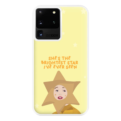 She's The Brightest Star I've Ever Seen - Christmas Phone Case for Galaxy S20 Ultra