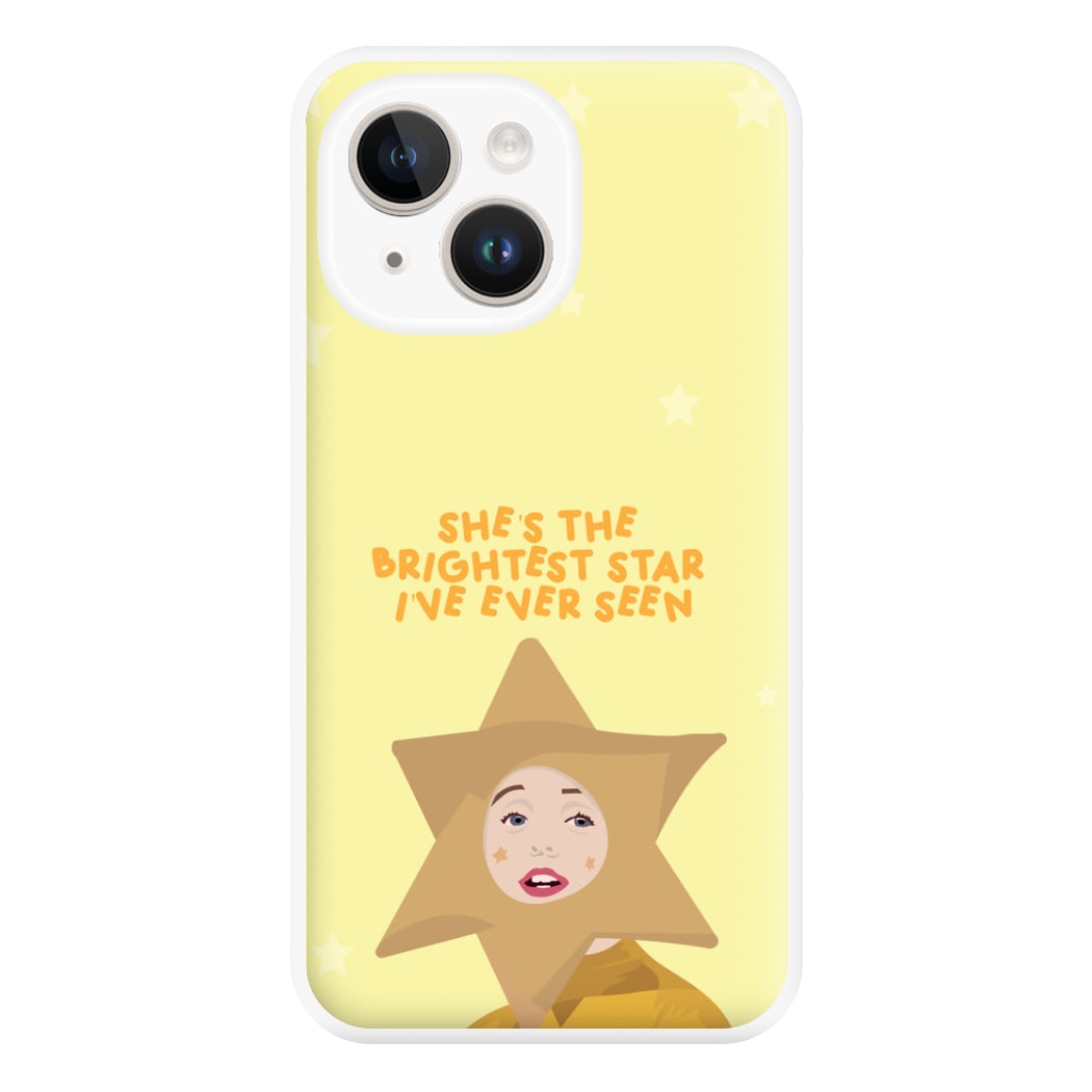 She's The Brightest Star I've Ever Seen - Christmas Phone Case for iPhone 14 Plus