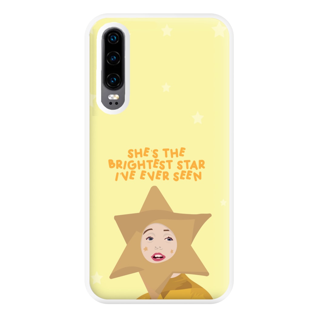 She's The Brightest Star I've Ever Seen - Christmas Phone Case for Huawei P30