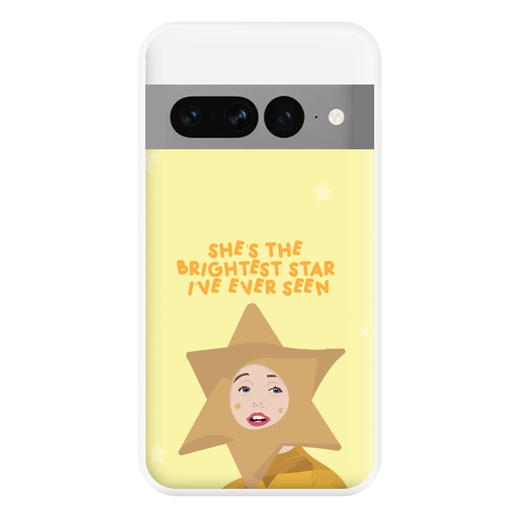 She's The Brightest Star I've Ever Seen - Christmas Phone Case for Google Pixel 7 Pro