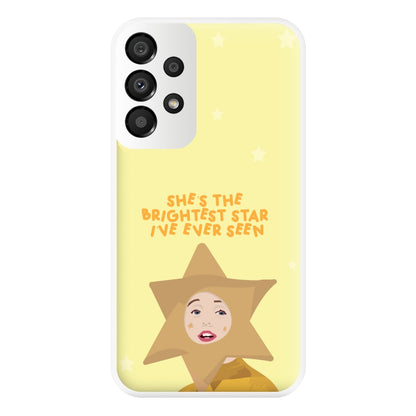 She's The Brightest Star I've Ever Seen - Christmas Phone Case for Galaxy A33