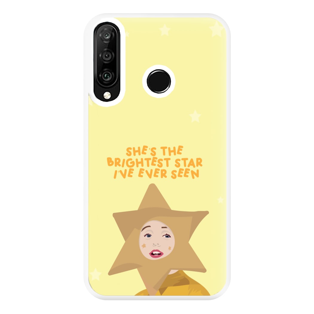 She's The Brightest Star I've Ever Seen - Christmas Phone Case for Huawei P30 Lite