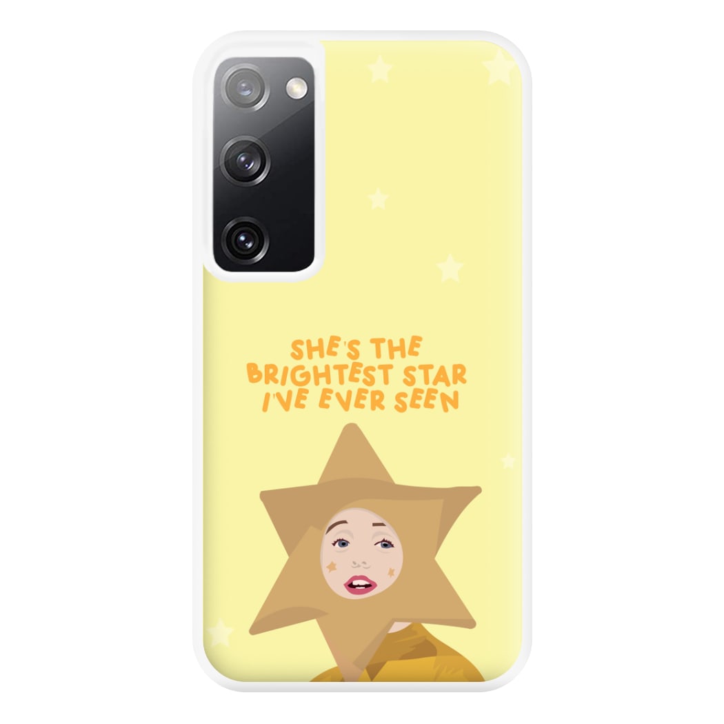 She's The Brightest Star I've Ever Seen - Christmas Phone Case for Galaxy S20