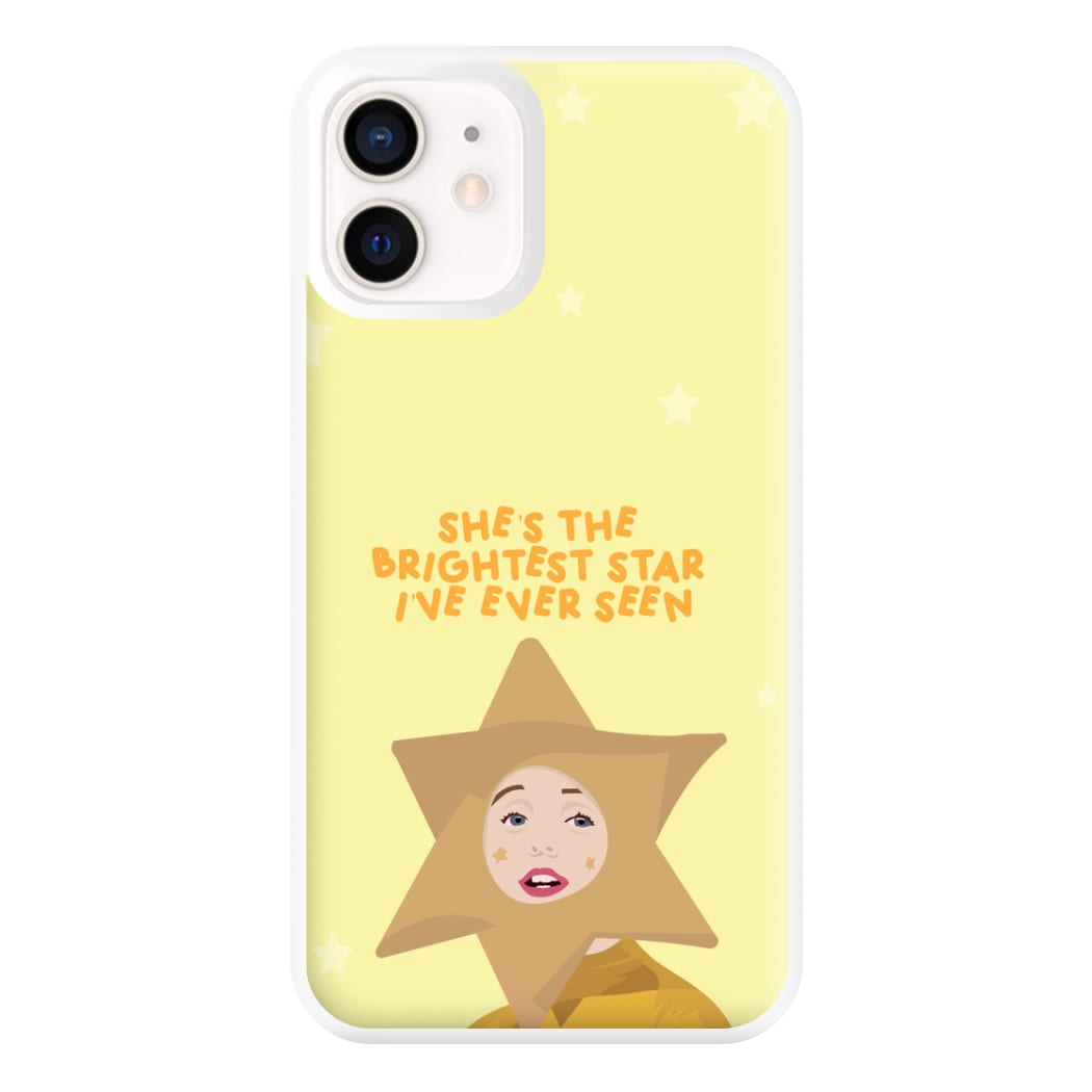 She's The Brightest Star I've Ever Seen - Christmas Phone Case for iPhone 12 Mini