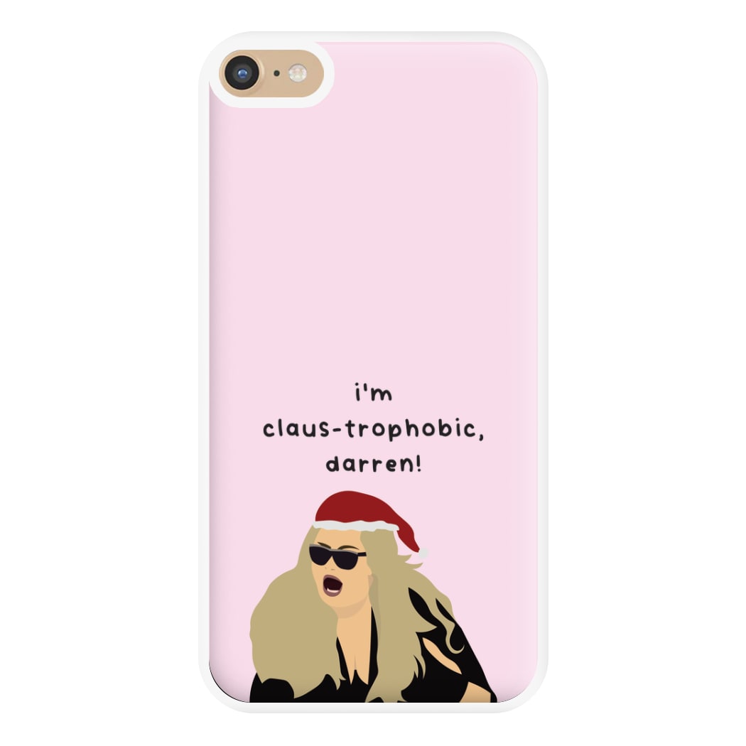 I'm Claus-trophobic Darren - Christmas Phone Case for iPhone 6 Plus / 7 Plus / 8 Plus