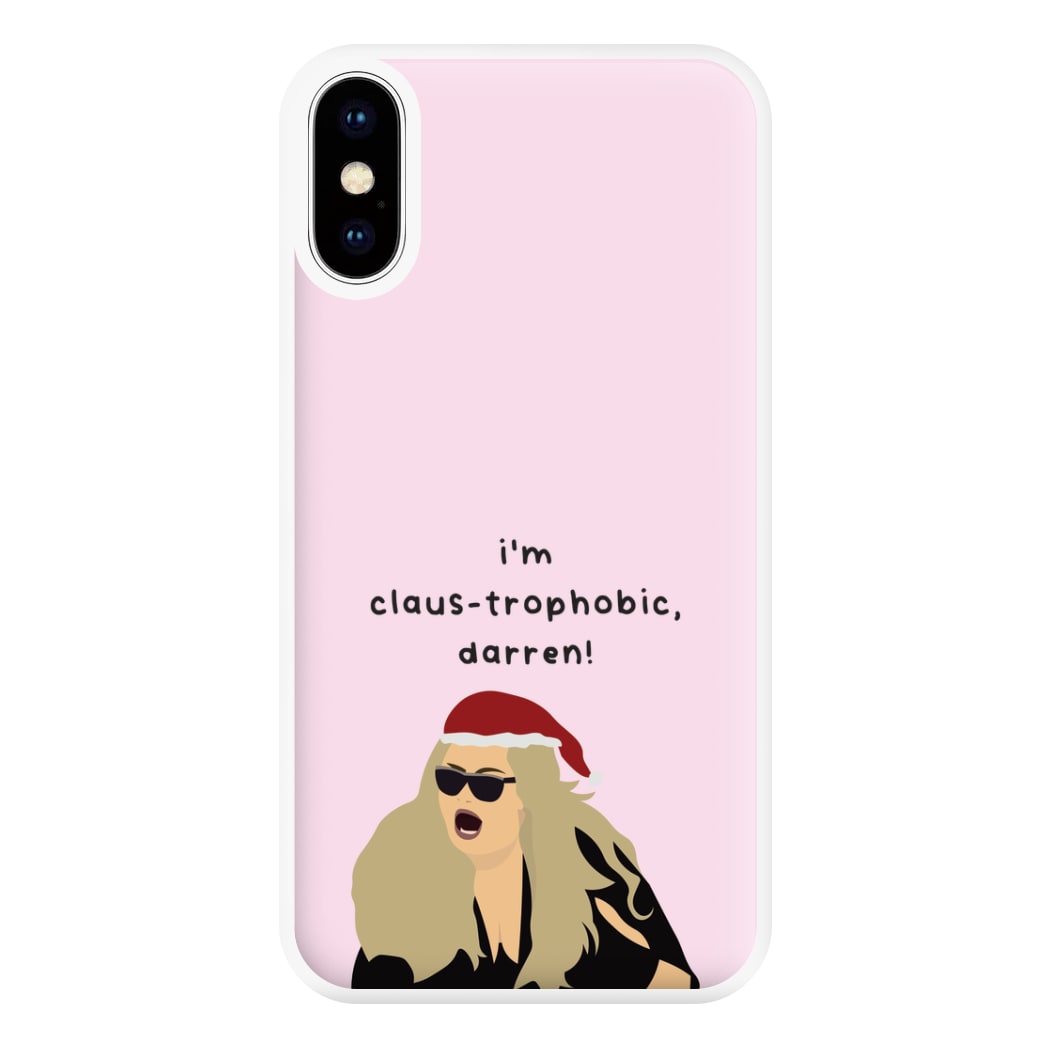 I'm Claus-trophobic Darren - Christmas Phone Case for iPhone XS Max