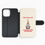 Have Your Elf A Merry Little Christmas Flip / Wallet Phone Case 2