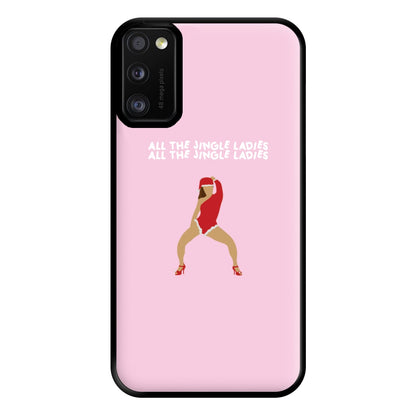 All The Jingle Ladies - Christmas Phone Case for Galaxy A41