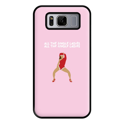 All The Jingle Ladies - Christmas Phone Case for Galaxy S8 Plus