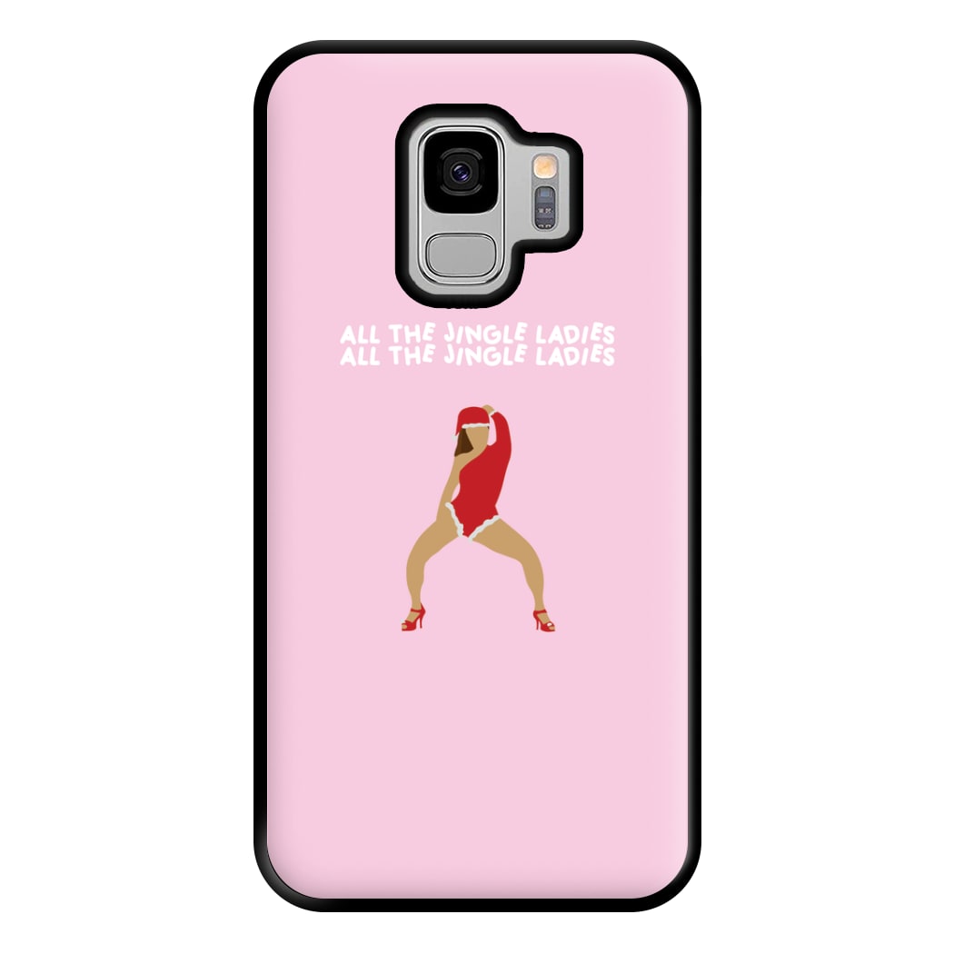 All The Jingle Ladies - Christmas Phone Case for Galaxy S9 Plus