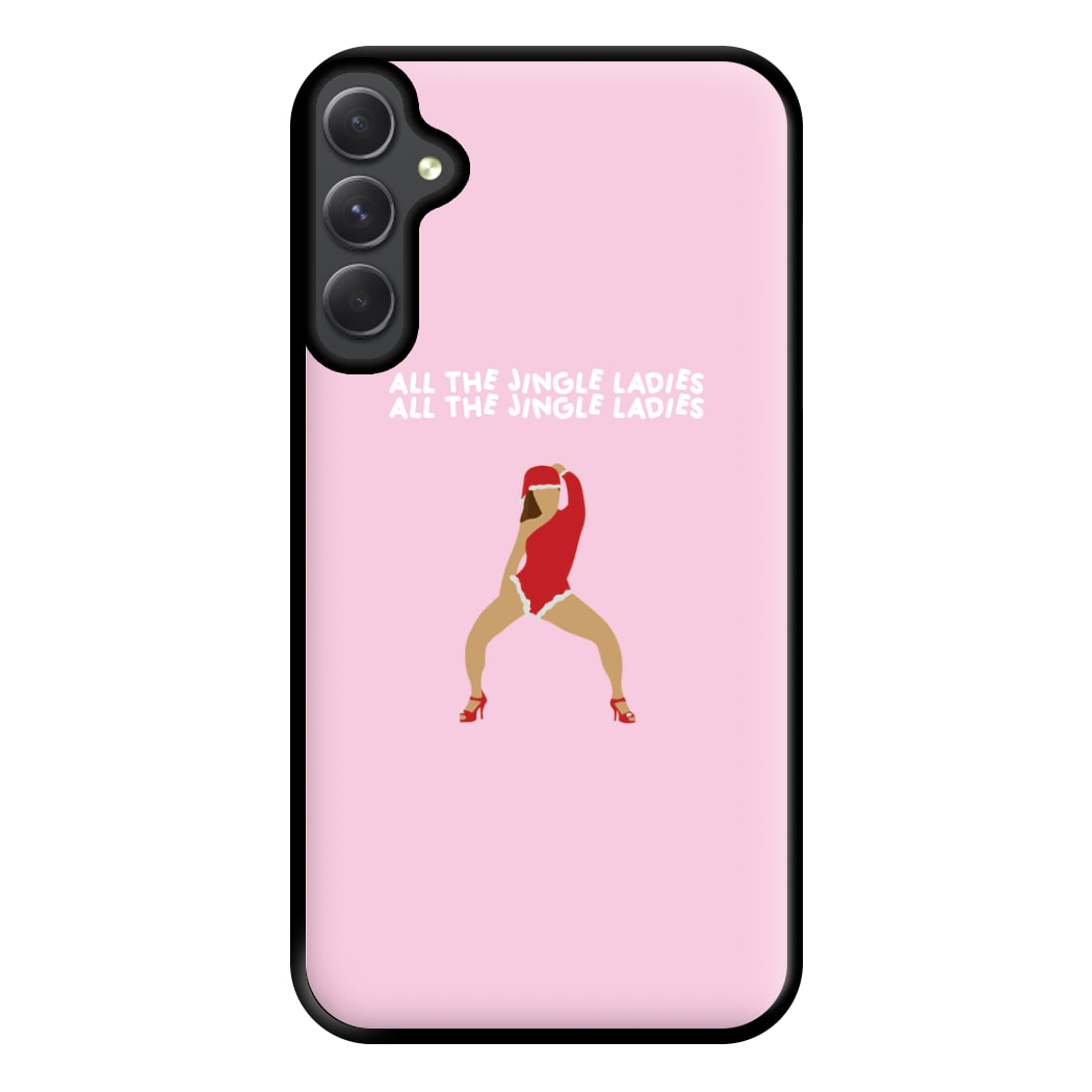 All The Jingle Ladies - Christmas Phone Case for Galaxy A54