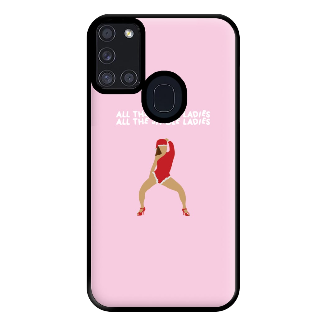 All The Jingle Ladies - Christmas Phone Case for Galaxy A21s