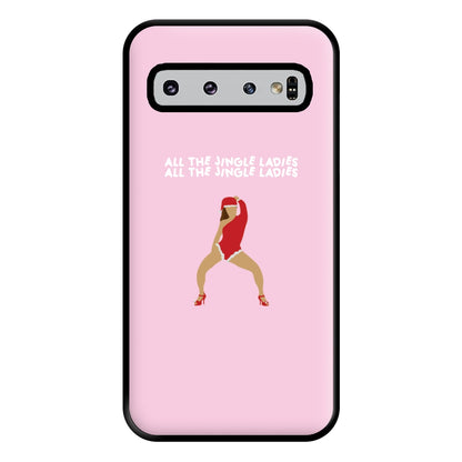 All The Jingle Ladies - Christmas Phone Case for Galaxy S10 Plus