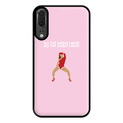 All The Jingle Ladies - Christmas Phone Case for Huawei P20