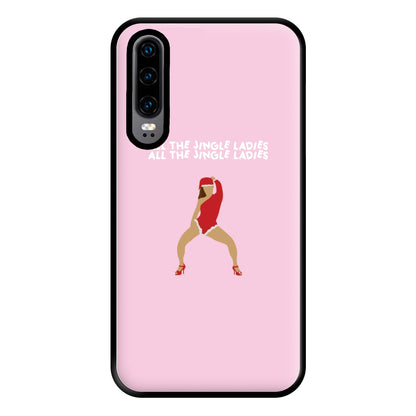 All The Jingle Ladies - Christmas Phone Case for Huawei P30