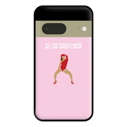 All The Jingle Ladies - Christmas Phone Case for Google Pixel 7a