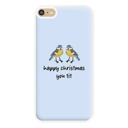 Happy Christmas You Tit - Christmas Phone Case for iPhone 6 Plus / 7 Plus / 8 Plus