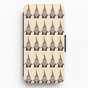Gonk Pattern - Christmas Flip / Wallet Phone Case 1