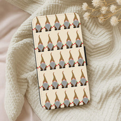 Gonk Pattern - Christmas  Wallet Phone Case