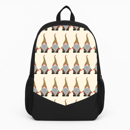 Gonk Pattern - Christmas  Large Backpack