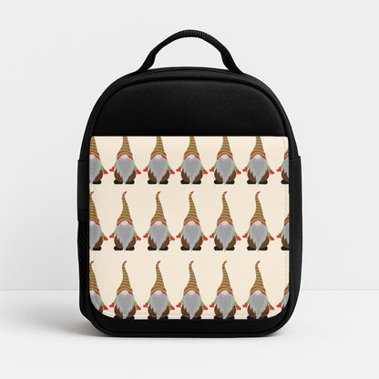 Gonk Pattern - Christmas  Insulated Lunchbox