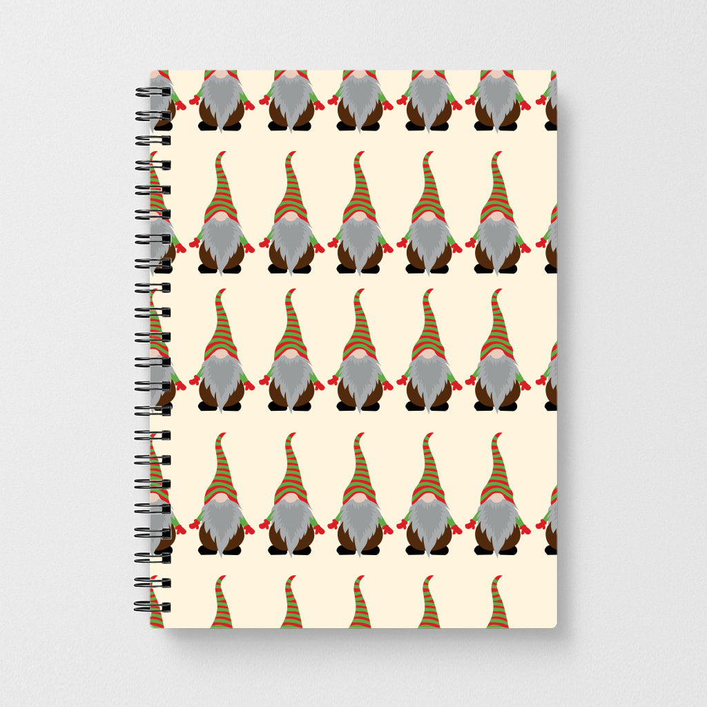 Gonk Pattern - Christmas  Notebook