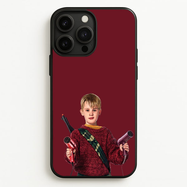 Home Alone - Kevin Hairdryer Phone Case - iPhone 13 Pro / Standard