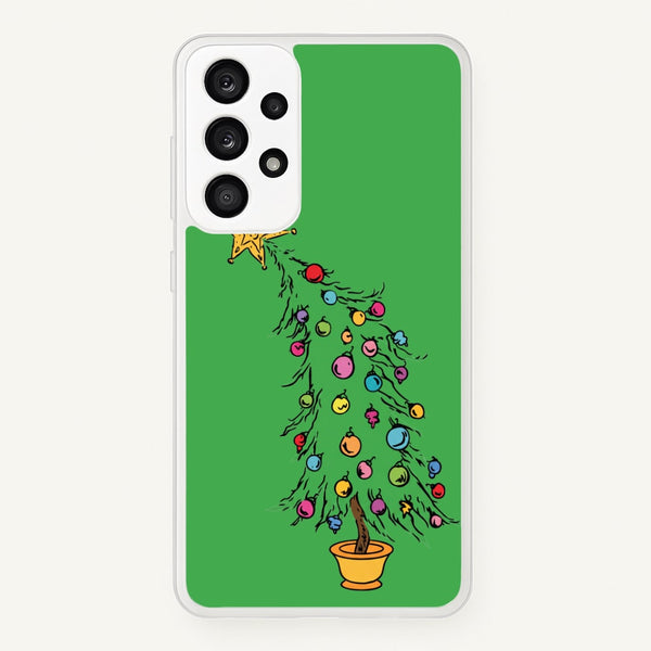 Whoville Tree - Grinch Phone Case - Galaxy A53 / Standard