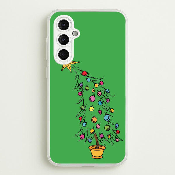 Whoville Tree - Grinch Phone Case - Galaxy A14 / Standard