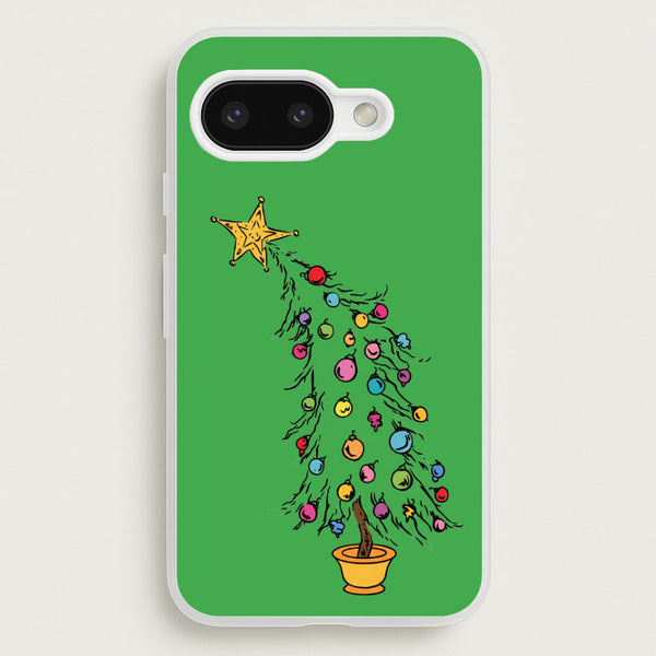 Whoville Tree - Grinch Phone Case - Google Pixel 9a / Standard