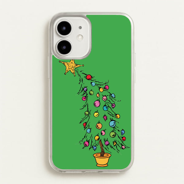 Whoville Tree - Grinch Phone Case - iPhone 12 Mini / Standard