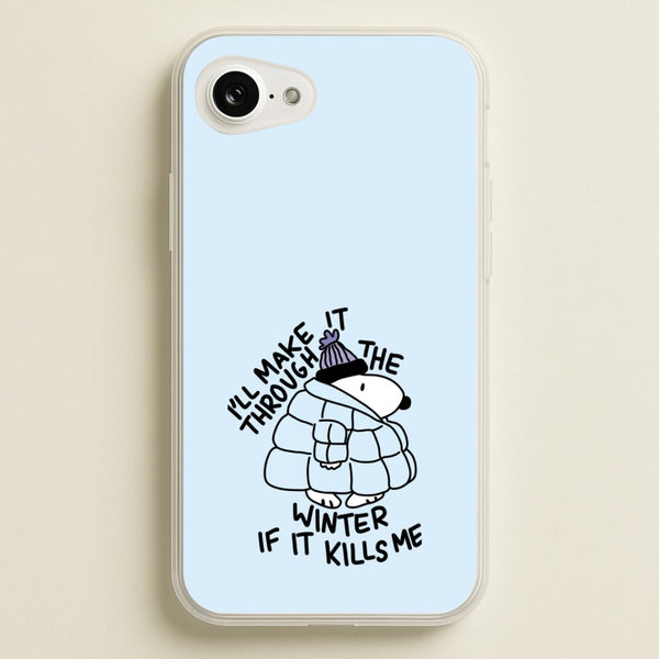 Puffer Jacket Snoopy Phone Case - iPhone 17e / Standard