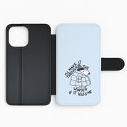 Puffer Jacket Beagle Flip / Wallet Phone Case 2