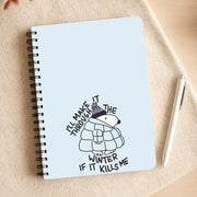 Puffer Jacket Beagle Notebook 3