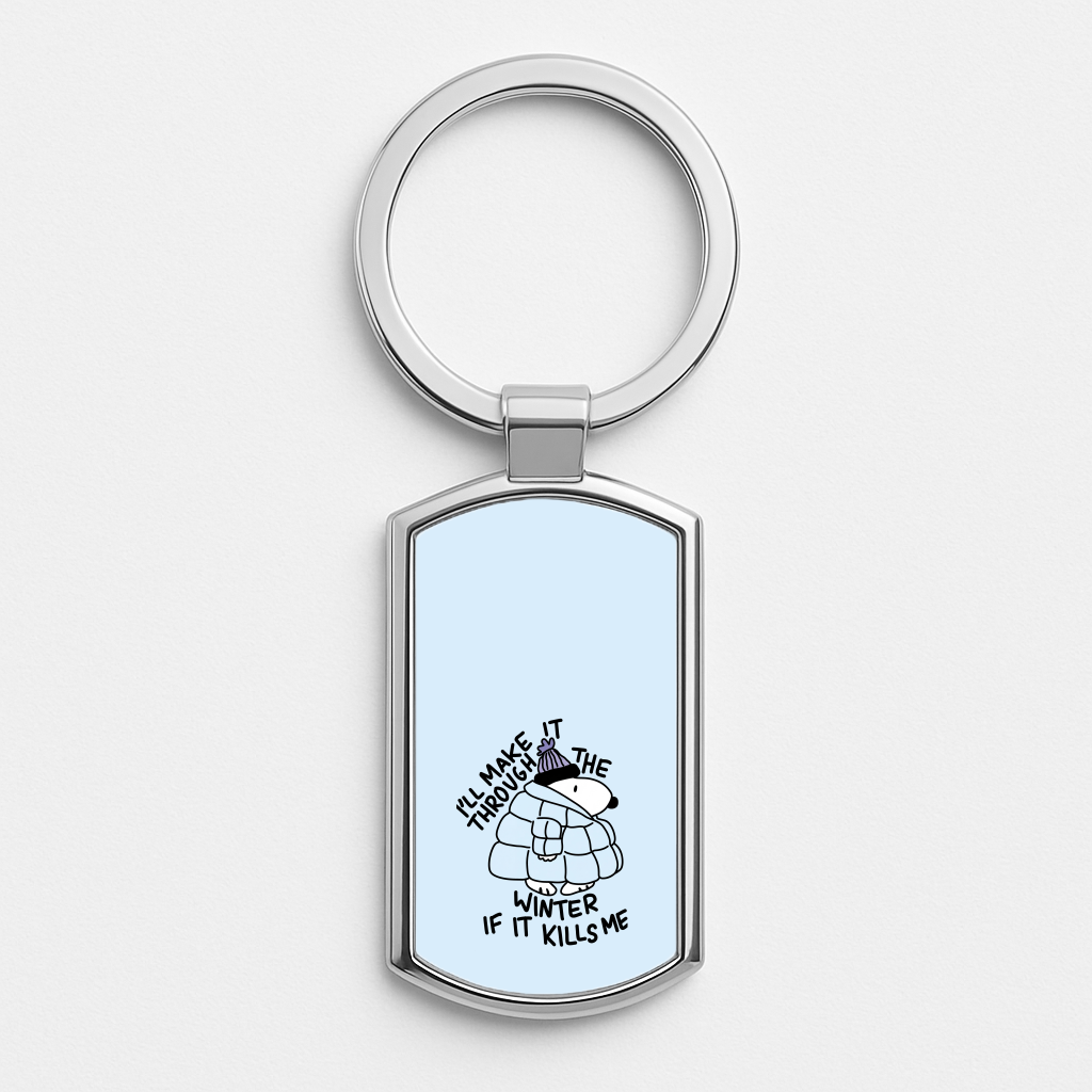Puffer Jacket Beagle Luxury Keyring