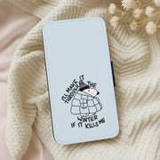 Puffer Jacket Beagle Flip / Wallet Phone Case 5
