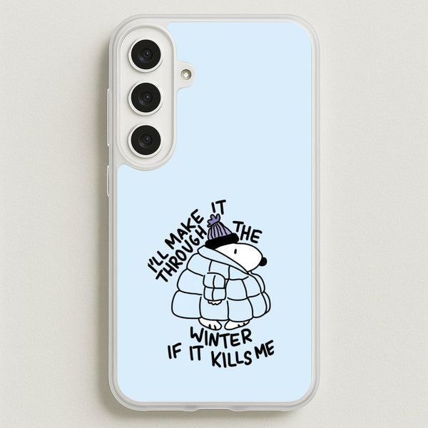 Puffer Jacket Snoopy Phone Case - Galaxy S26FE / Standard