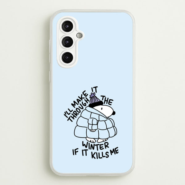 Puffer Jacket Snoopy Phone Case - Galaxy A14 / Standard